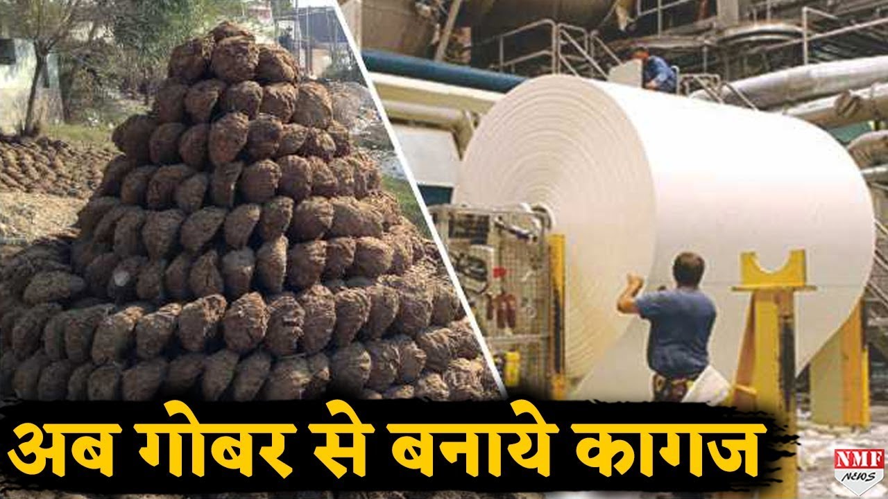 कम मेहनत में लाखो कमाए: शुरू करे गोबर से कागज बनाने का बिजनेस