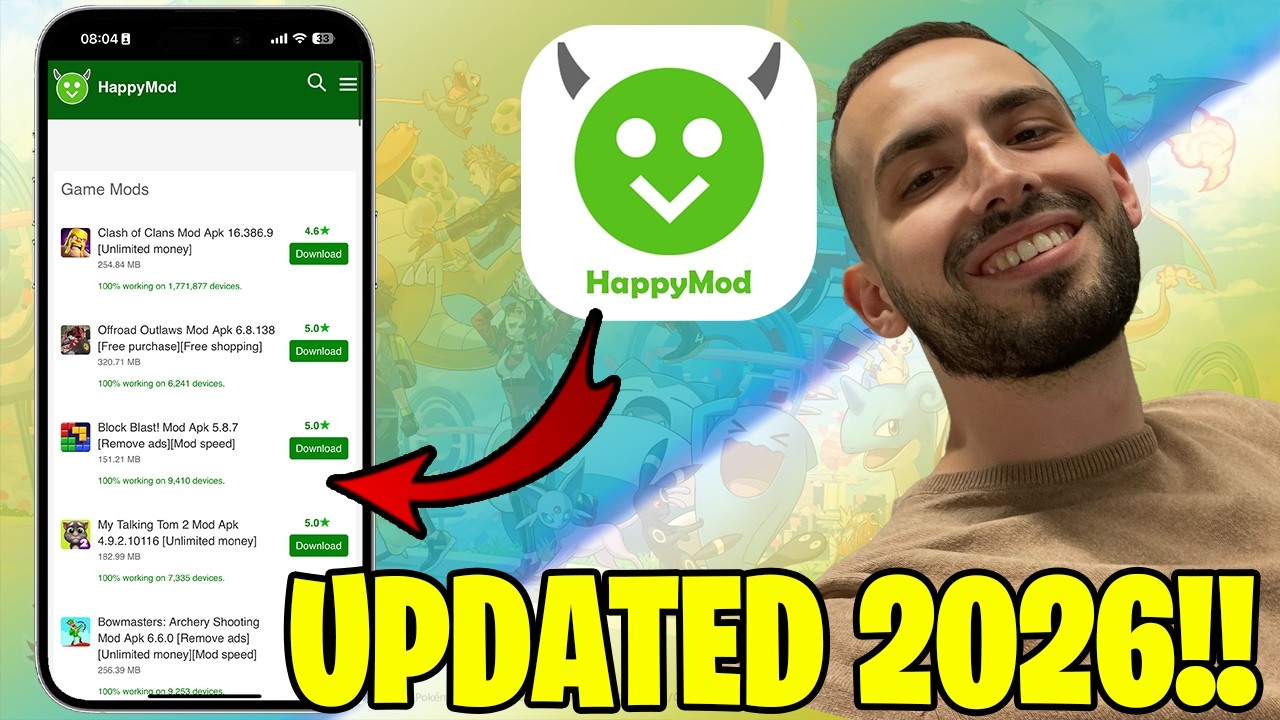 HappyMOD iOS & Android 2026 - How to Get HappyMod on iOS/iPhone/Android