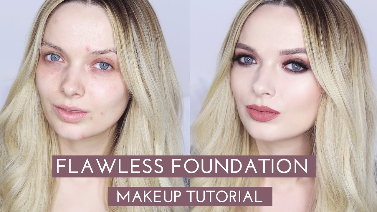 Flawless Foundation (Without Concealer!!) Makeup Tutorial // MyPaleSkin | ad