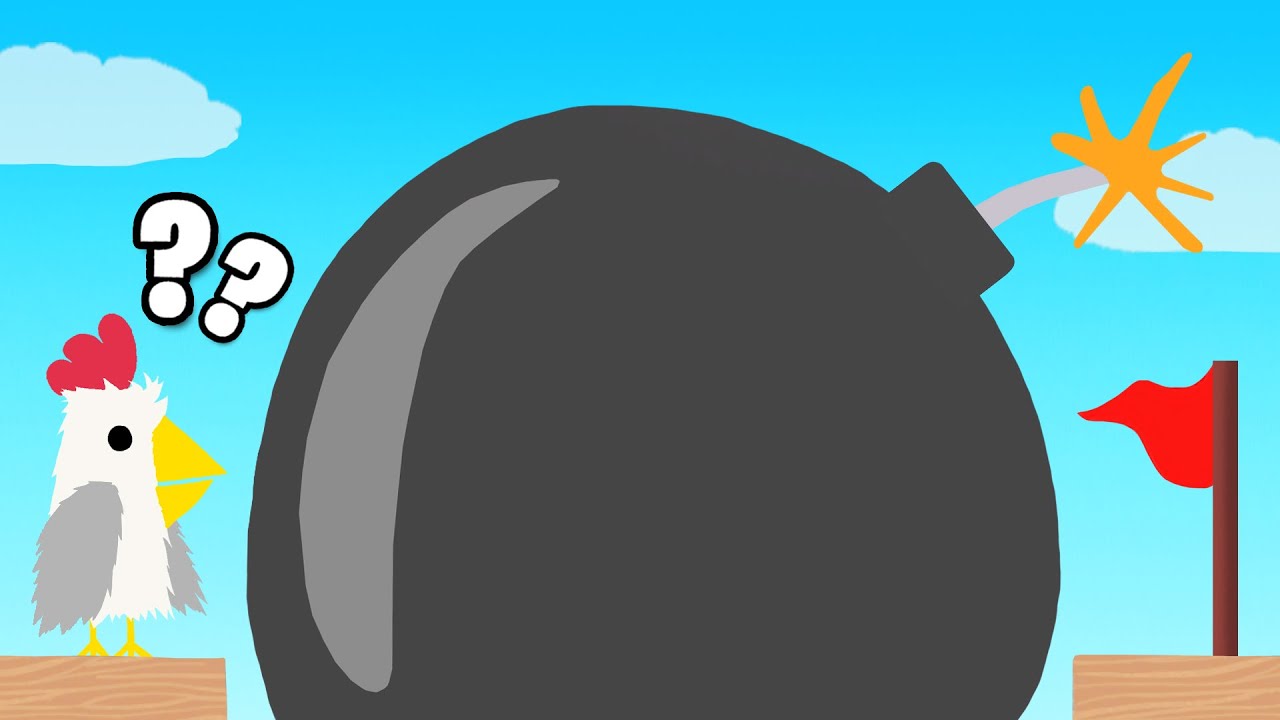 I found the deadliest trap in Ultimate Chicken Horse
