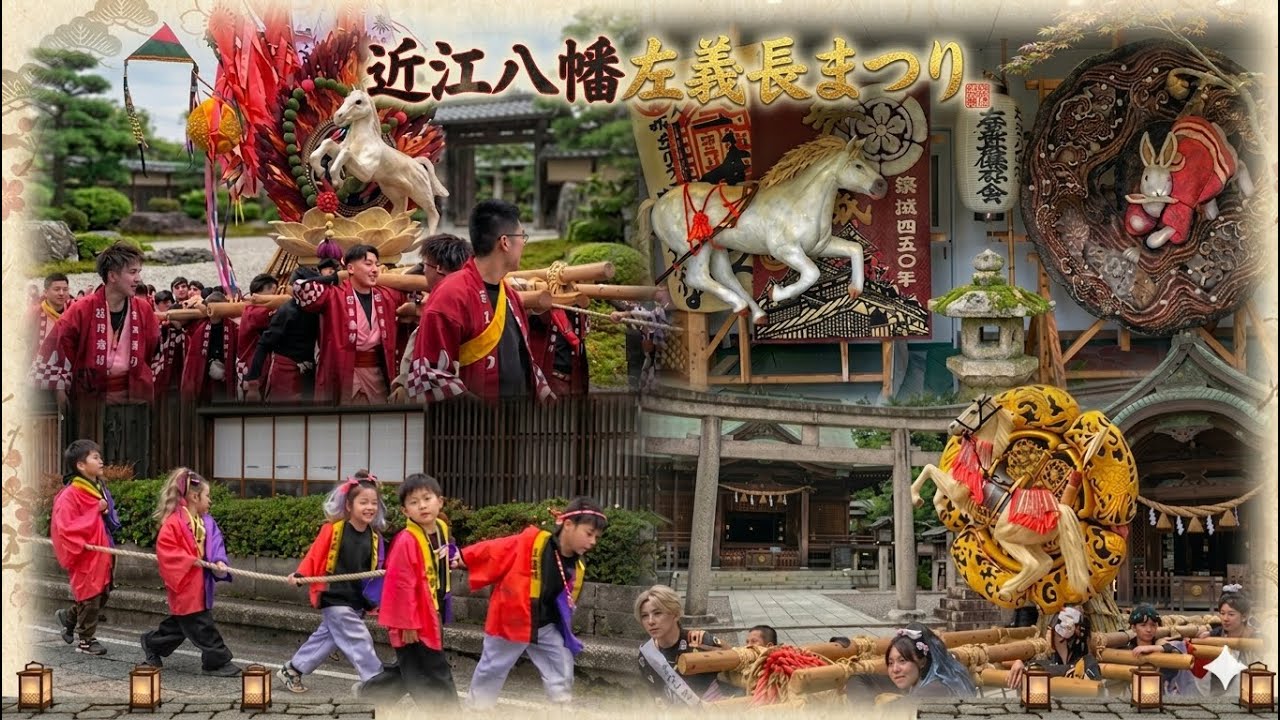 2026.3.15 【近江八幡 左義長まつり 2026】ダシ 自由げい歩 滋賀県 近江八幡市 日牟禮八幡宮