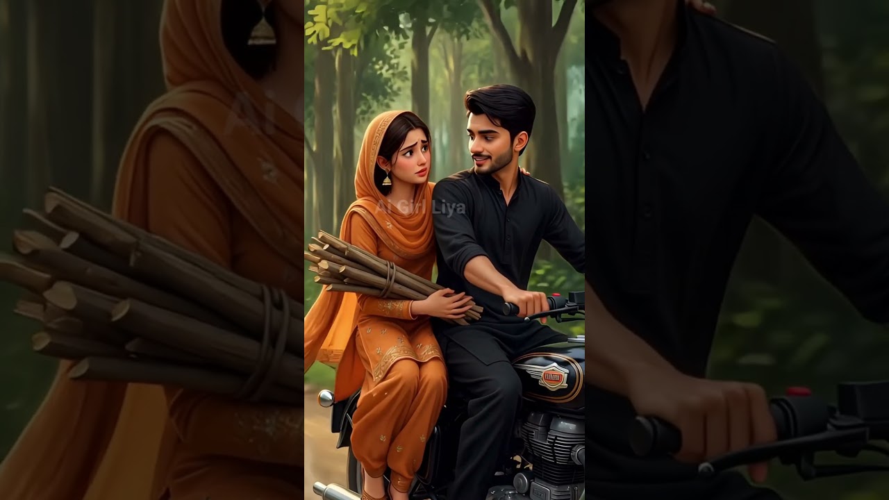 A boy protected me from some goons.#villagelife #villagestory #foryou #familydrama #saasbahu