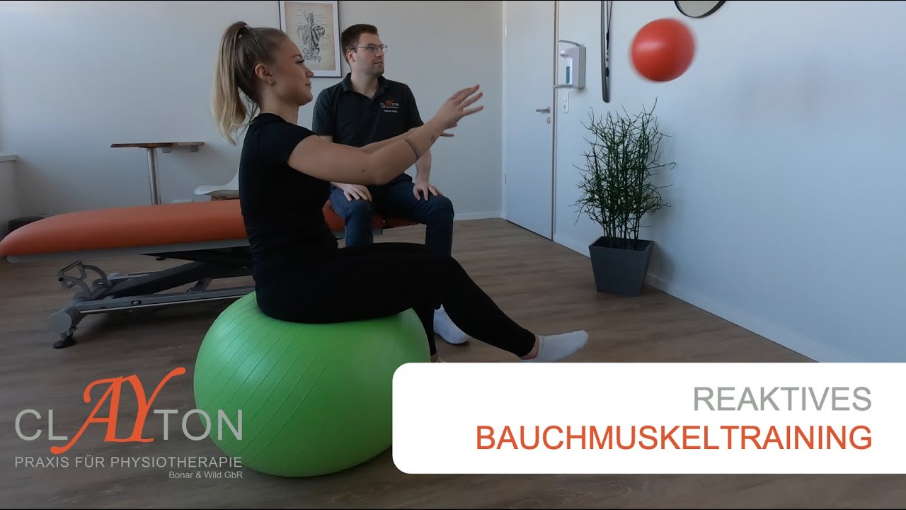 Reaktives Bauchmuskeltraining (Rückenschmerzen, Schmerzen im Bereich der Lendenwirbelsäule)