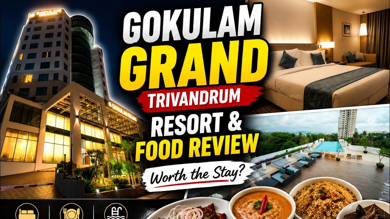 🔥💥 Gokulam Grand Trivandrum - Luxury Star Hotel in Trivandrum Room Tour and Review #resort #kerala 