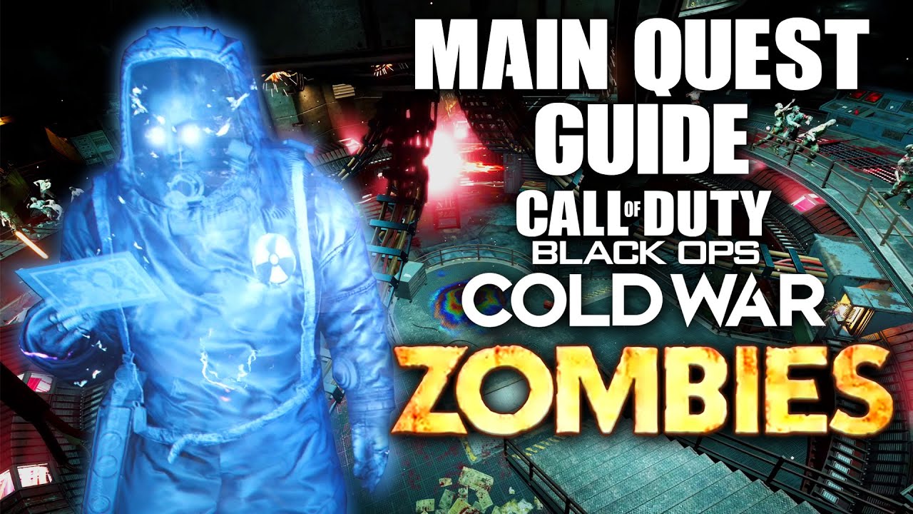 FULL DIE MASCHINE EASTER EGG GUIDE / TUTORIAL | COLD WAR ZOMBIES