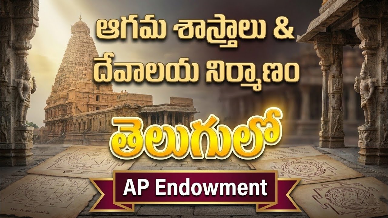 ఆగమ శాస్త్రాలు & దేవాలయ నిర్మాణం in తెలుగు| AP endowment| APPSC|TSPSC