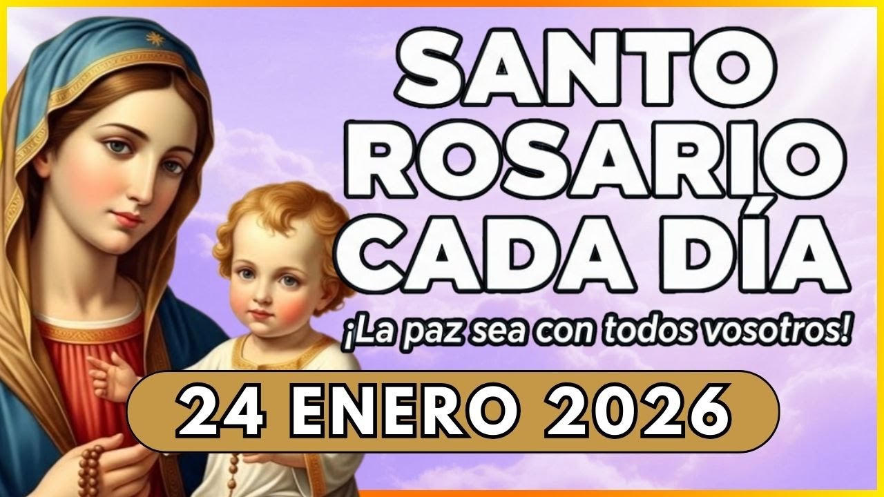 Santo Rosario Cada Día, 24 Enero, Misterios Gozosos