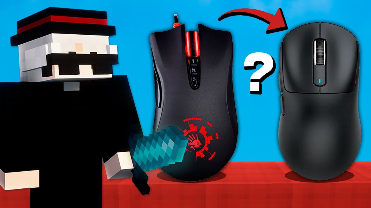OS MELHORES MOUSES para MINECRAFT