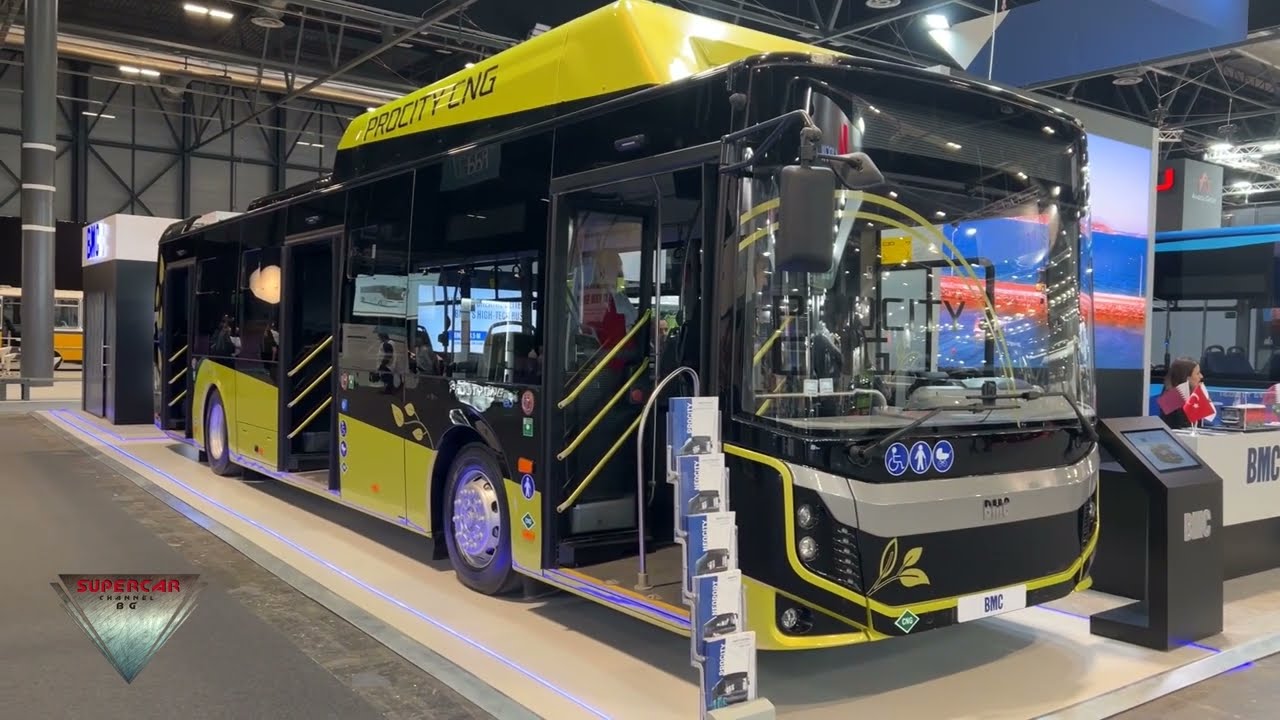 2023 BMC Procity CNG BUS Interior And Exterior FIAA 2022 IFEMA Madrid