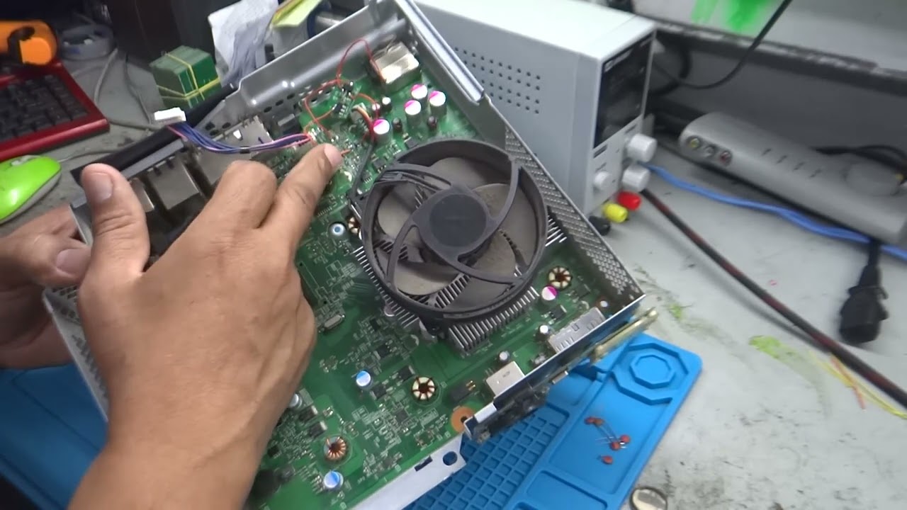 COMO IDENTIFICAR CURTO CIRCUITO NA PLACA DO XBOX360!