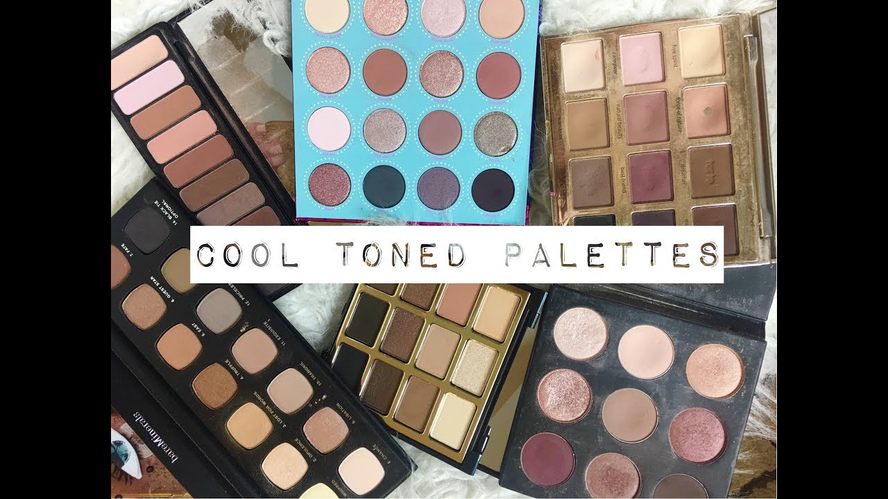 BEST COOL TONED EYESHADOW PALETTES