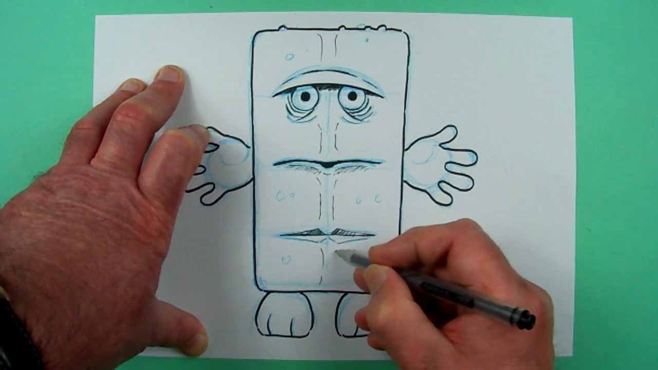Wie zeichnet man Bernd das Brot ? Zeichnen nicht nur für Kinder