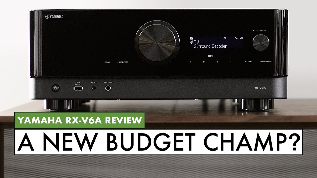Ресивер для домашнего кинотеатра YAMAHA, который стоит купить! Обзор ресивера Yamaha RX-V6A
