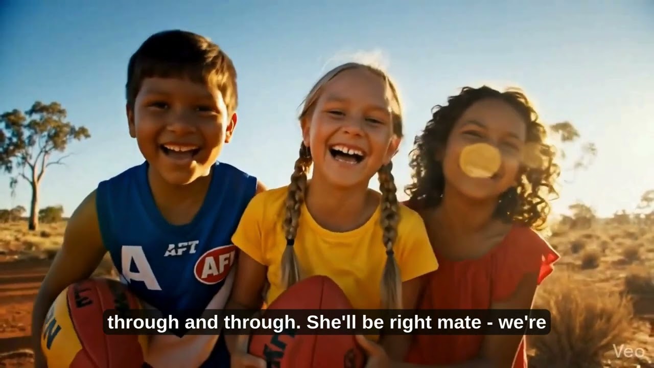 Aussie through and through - Lyric Video - Australian song about living in Australia 