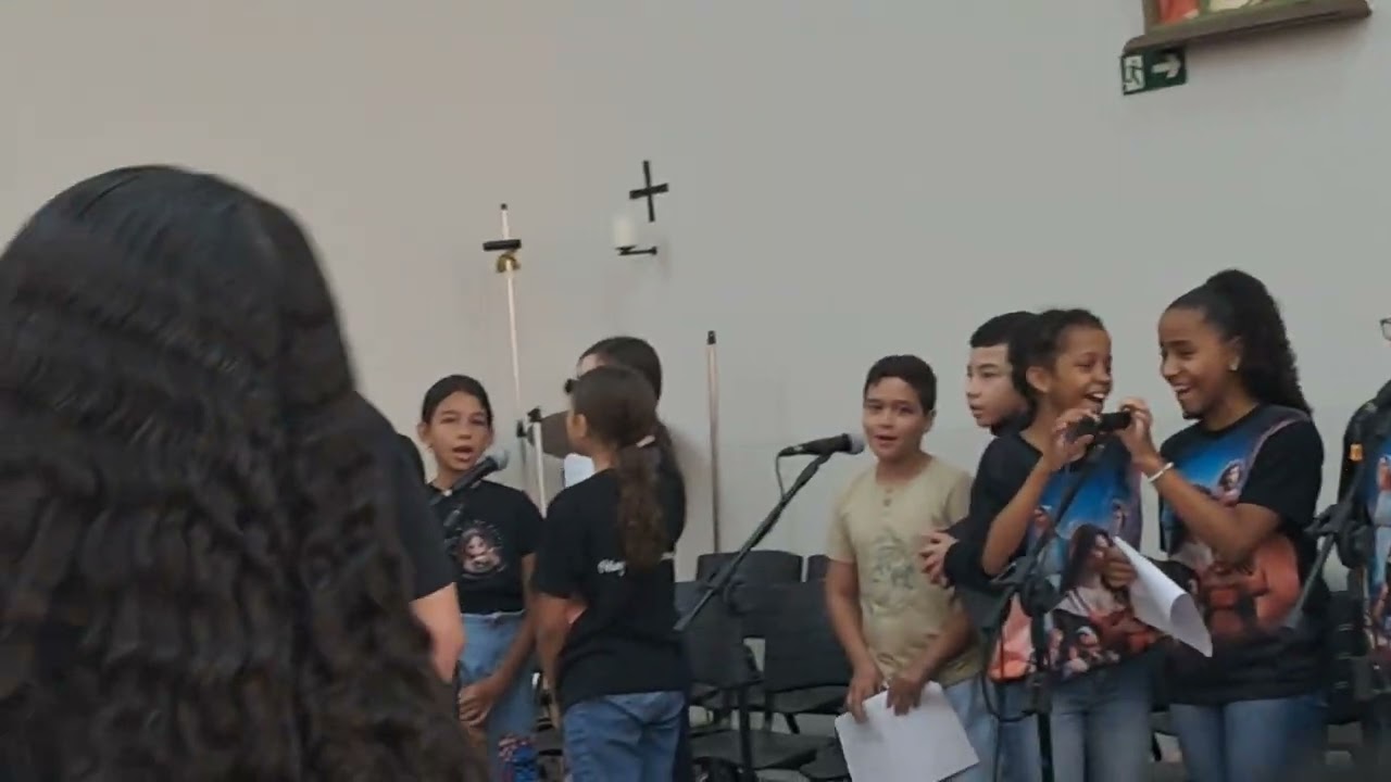 Missa das crianças  na santa Rita de Cássia 