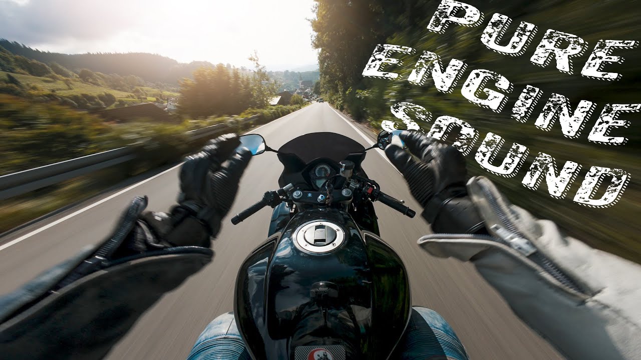 Full Blast SUZUKI SV650S | Awesome Road [POV]