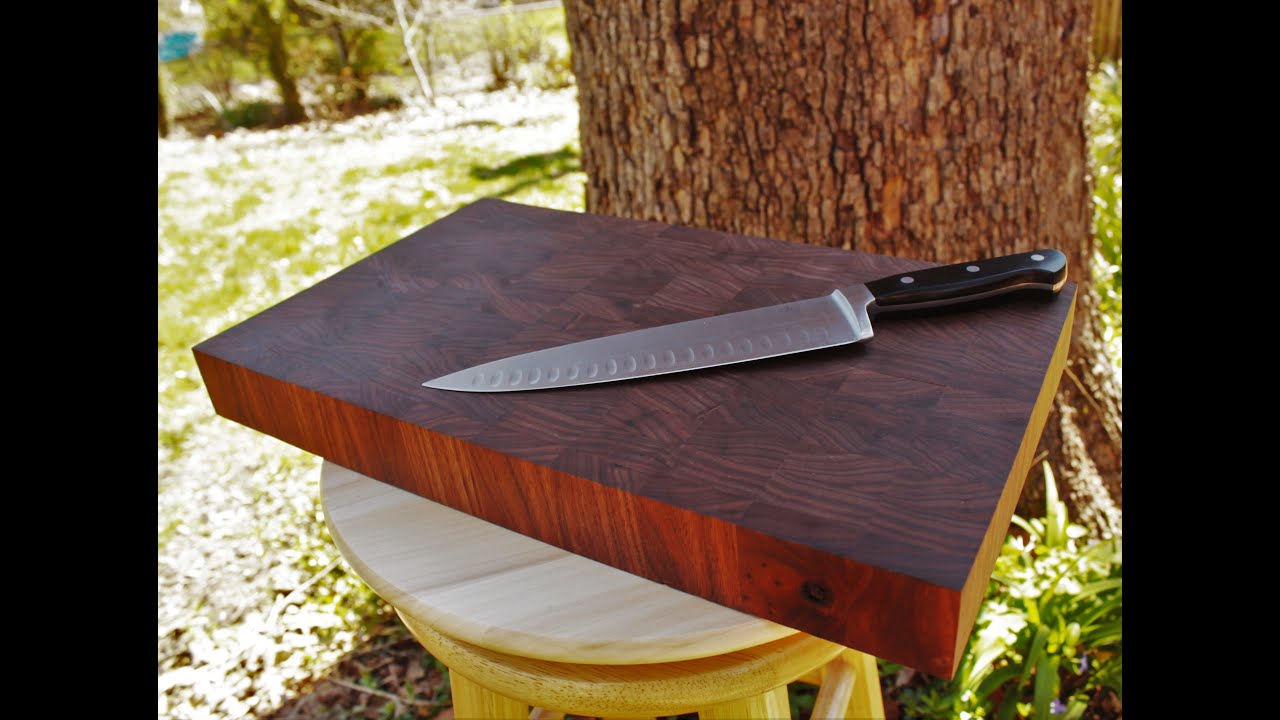 Walnut End Grain Cutting Board