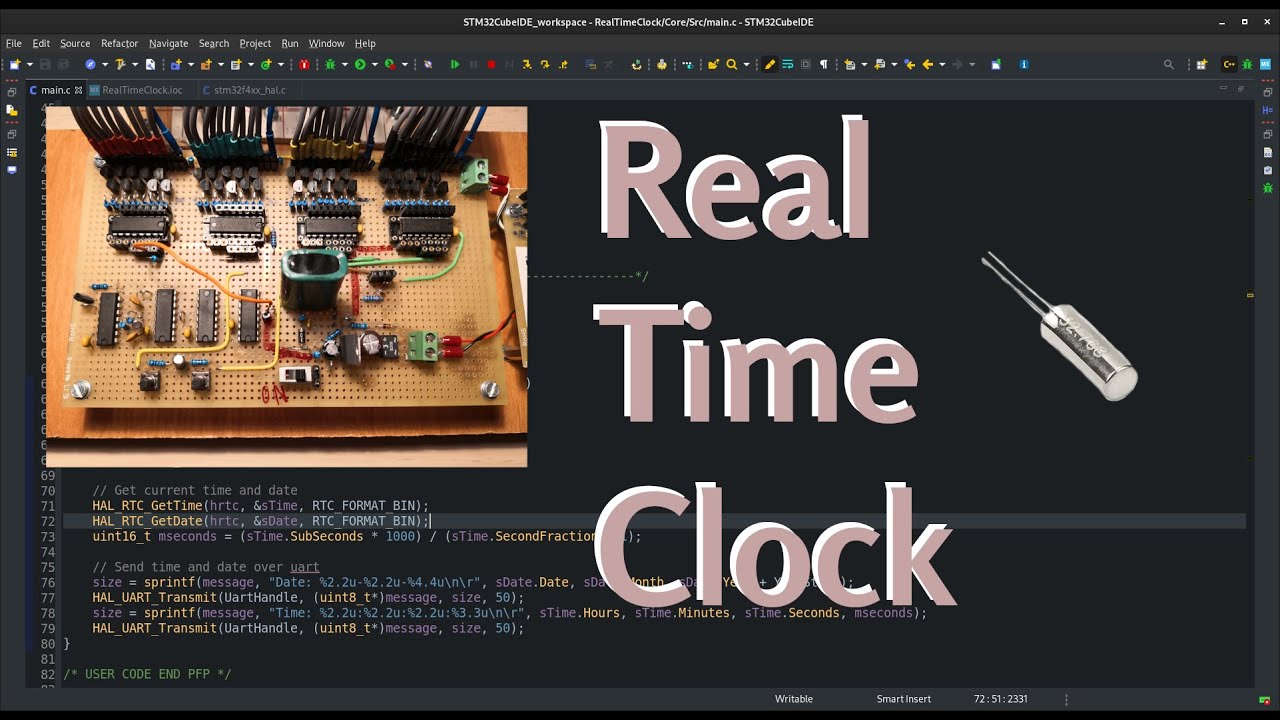 Real Time Clock in STM32 | VIDEO 40