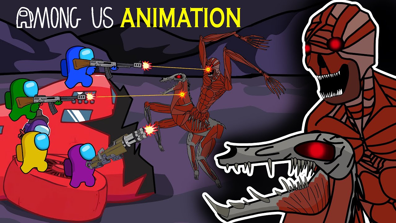 Among Us Animation vs. SCP-3456 (SCP - Containment Breach) | 어몽어스 좀비 애니메이션