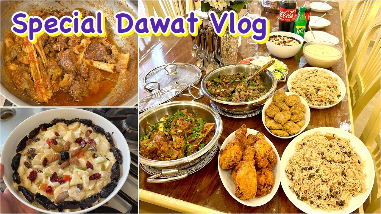 Special Dawat Recipes - Susraal ko khush kr denay wali Dawat 😉😍