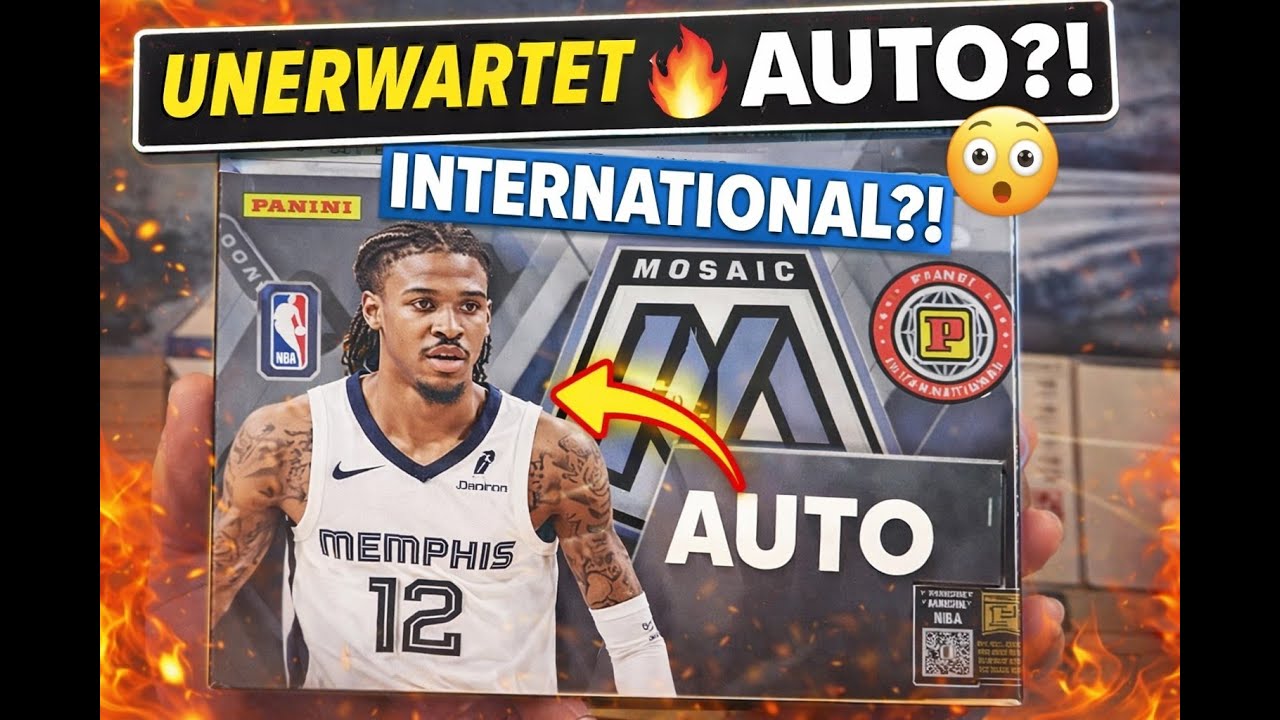 Panini Mosaic International | Break mit unerwartetem Autogramm