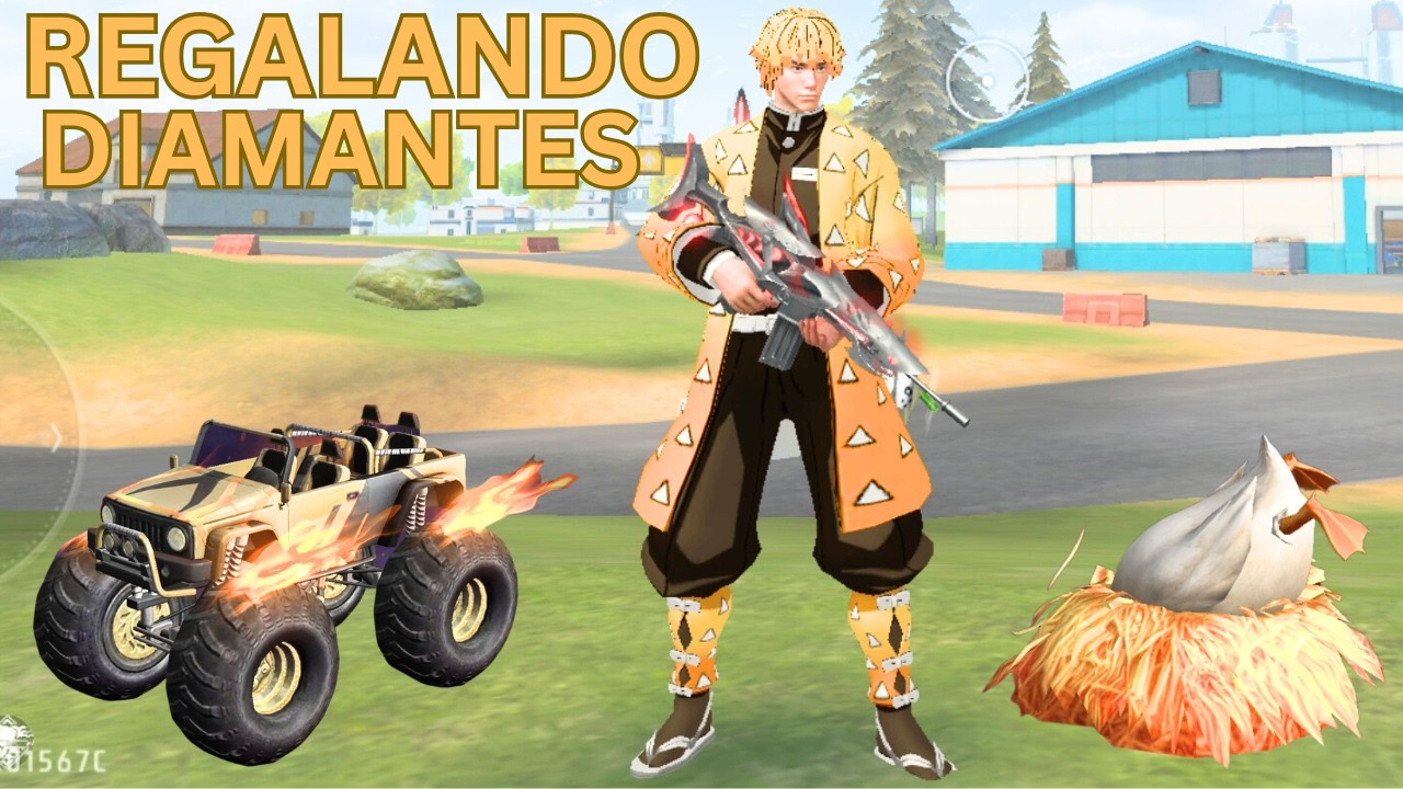 Salas x DIAMANTES para el Pase Elite de FREE FIRE, Erins Otoniel