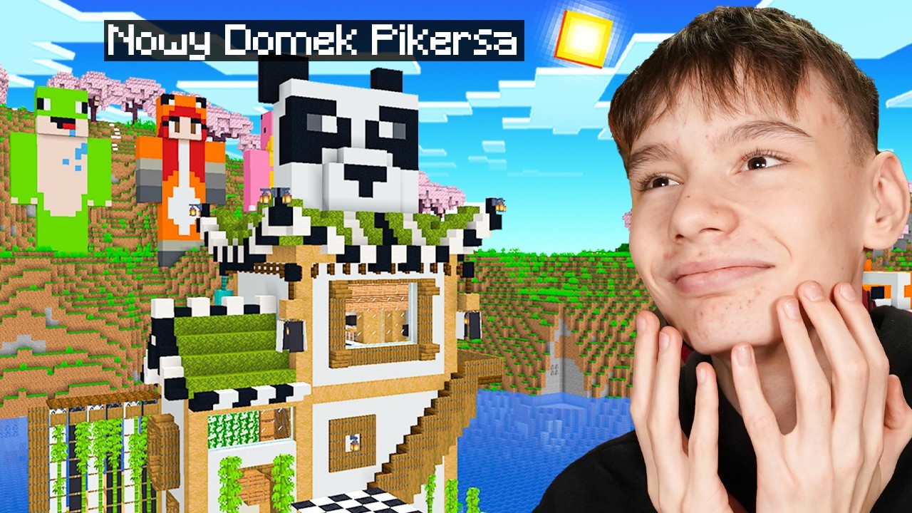 NOWY DOMEK MŁODSZEGO BRATA w Minecraft! (przesada)