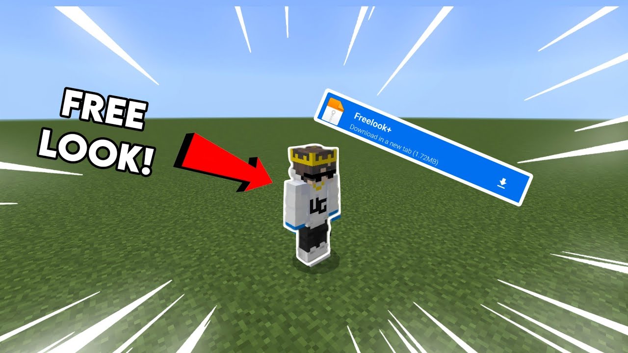 MCPE 1.21 Free Look Mod 🤯 &ndash; 360&deg; View UNLOCKED!