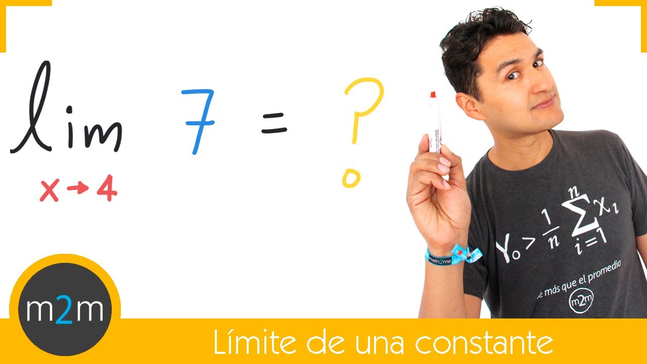 LÍMITE de una FUNCIÓN CONSTANTE