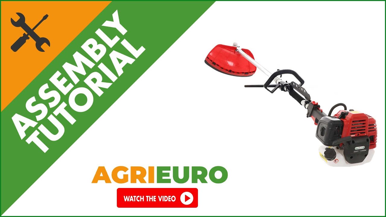 GeoTech GT-2 33 L 2-stroke Brush Cutter - 33cc - Assembly tutorial