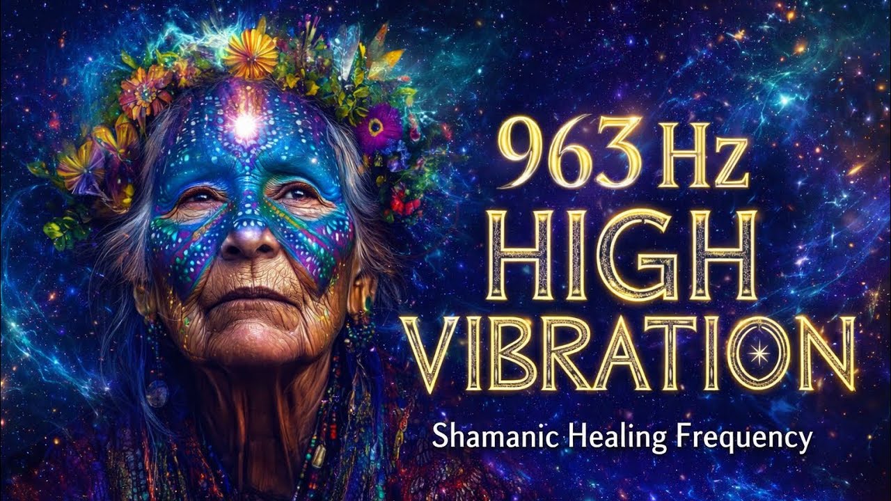 963 Hz Shamanic Frequency for High Vibrations | Energy Cleansing & Spiritual Awakening