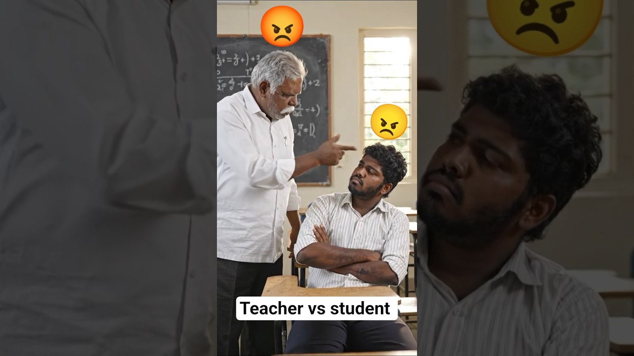 School physics sir 😡Vs 😠Student 