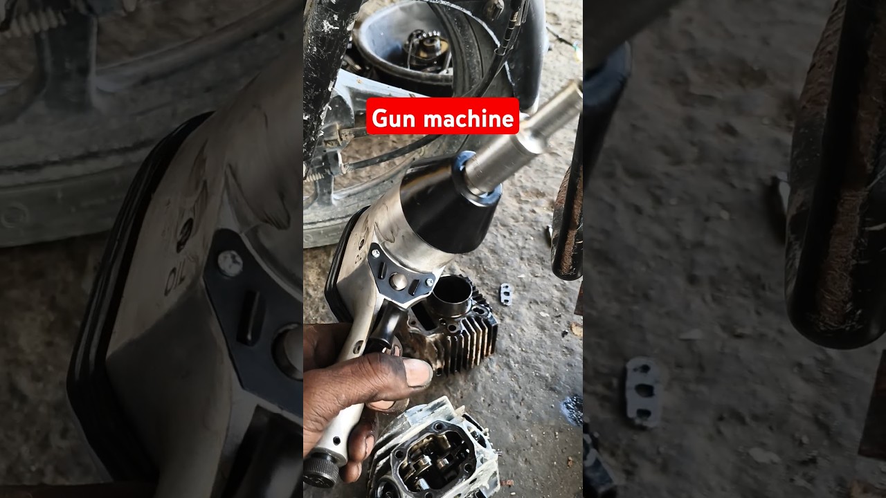 gun machine air compressor hawa Bolt use karna bahut hi aasan  