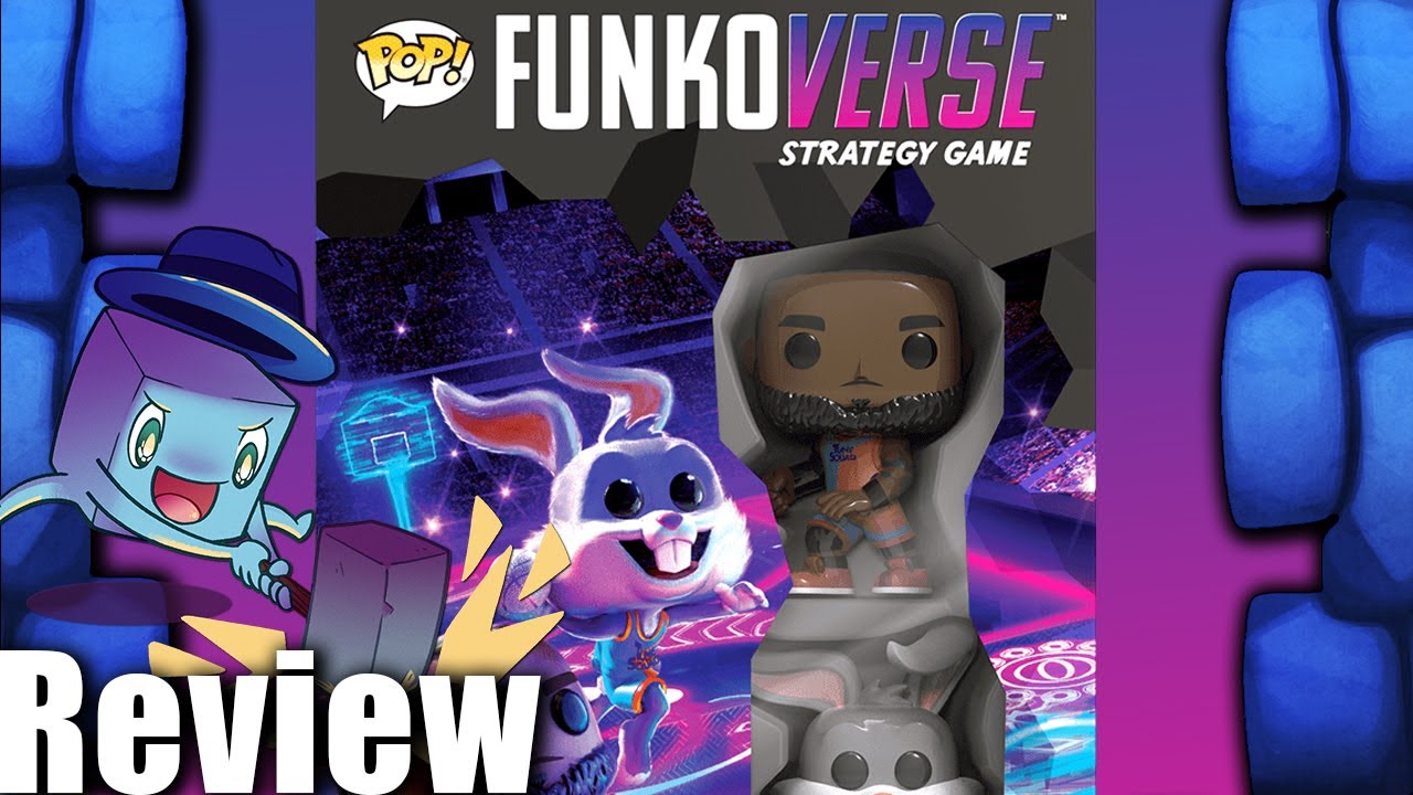 Funkoverse Strategy Game: Space Jam A New Legacy Review   with Tom Vasel