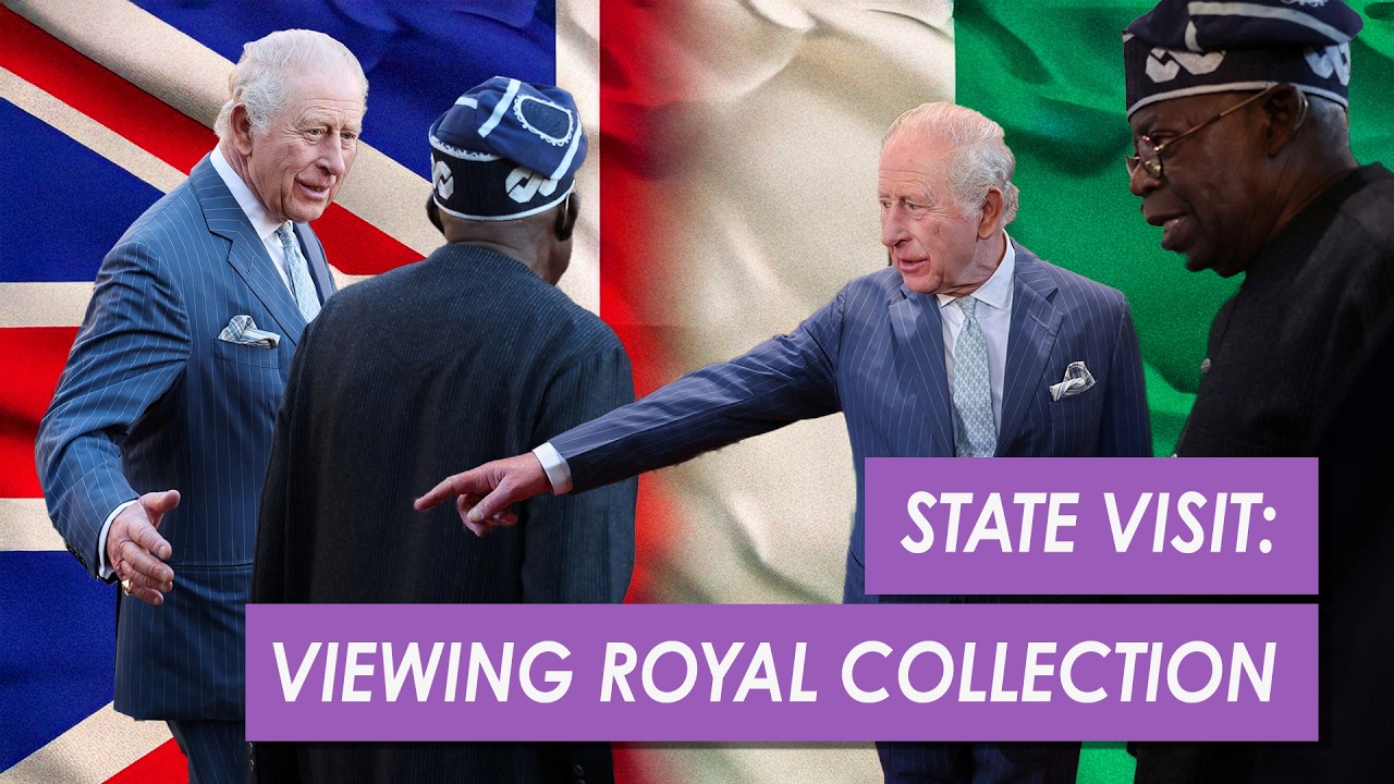 King Charles Reveals One of His Own Artworks! | Nigerian State Visit