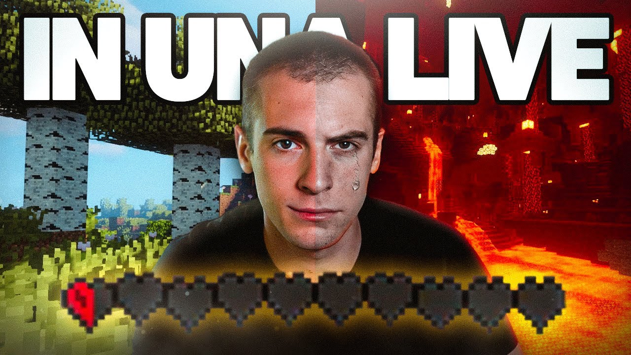 HO BATTUTO MINECRAFT HARDCORE IN UNA SOLA LIVE!!!