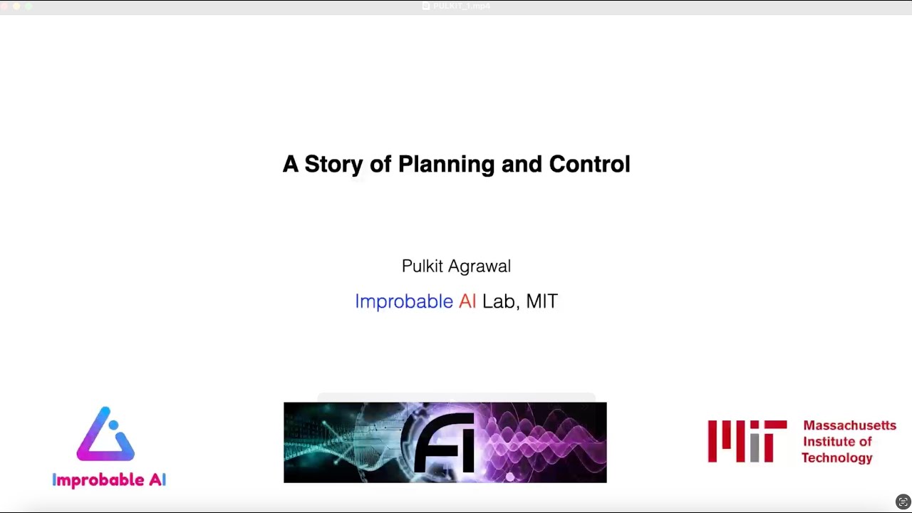 Pathway to Robotic Intelligence - Prof. Dr. Pulkit Agrawal (MIT)