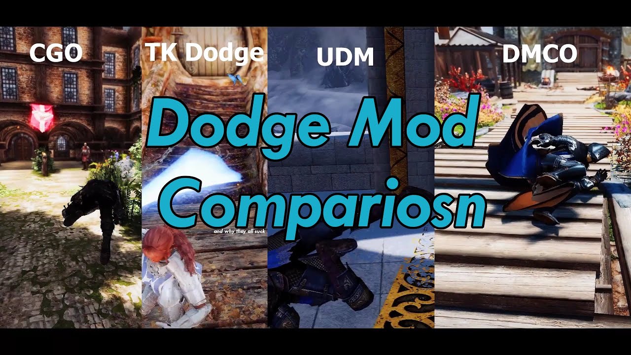 So I Compared ALL the "Best" Dodge Mods In 2022.. - Skyrim SE [TK Dodge, DMCO, TUDM, CGO]