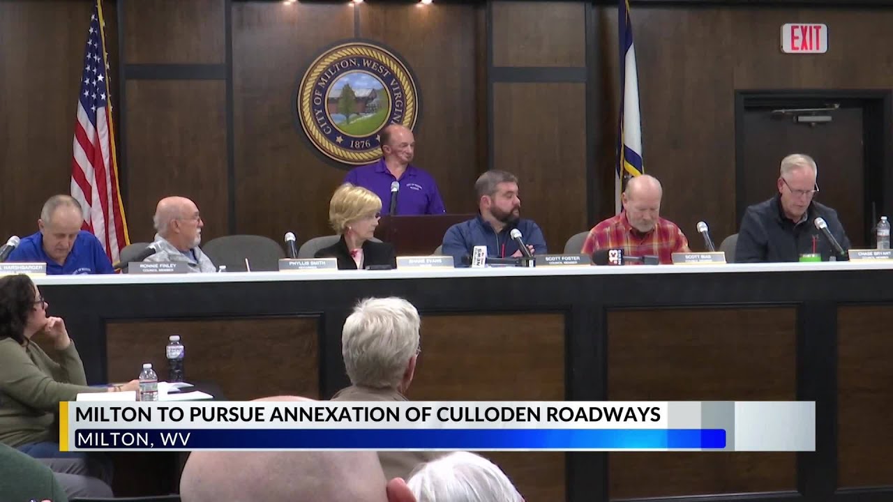 Milton City Council votes to pursue annexation of Route 60 through Culloden