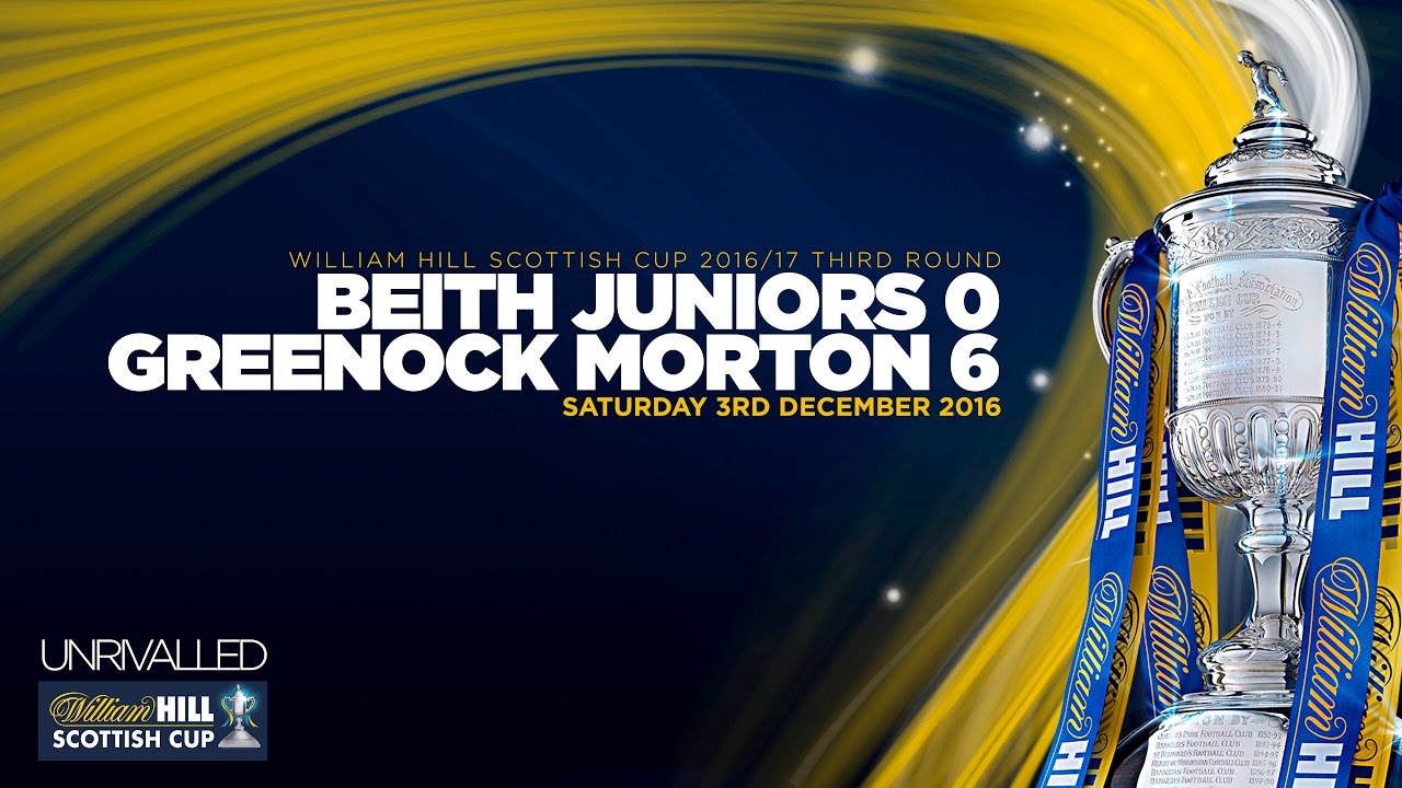 Beith Juniors 0-6 Greenock Morton | William Hill Scottish Cup 2016/17 - Third Round