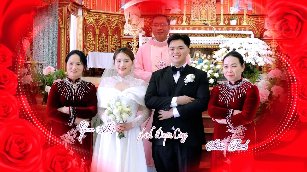 Thánh Lễ Hôn Phối Gioan Hiệp & Maria Thanh 4K Tại Giáo Xứ Thánh Danh