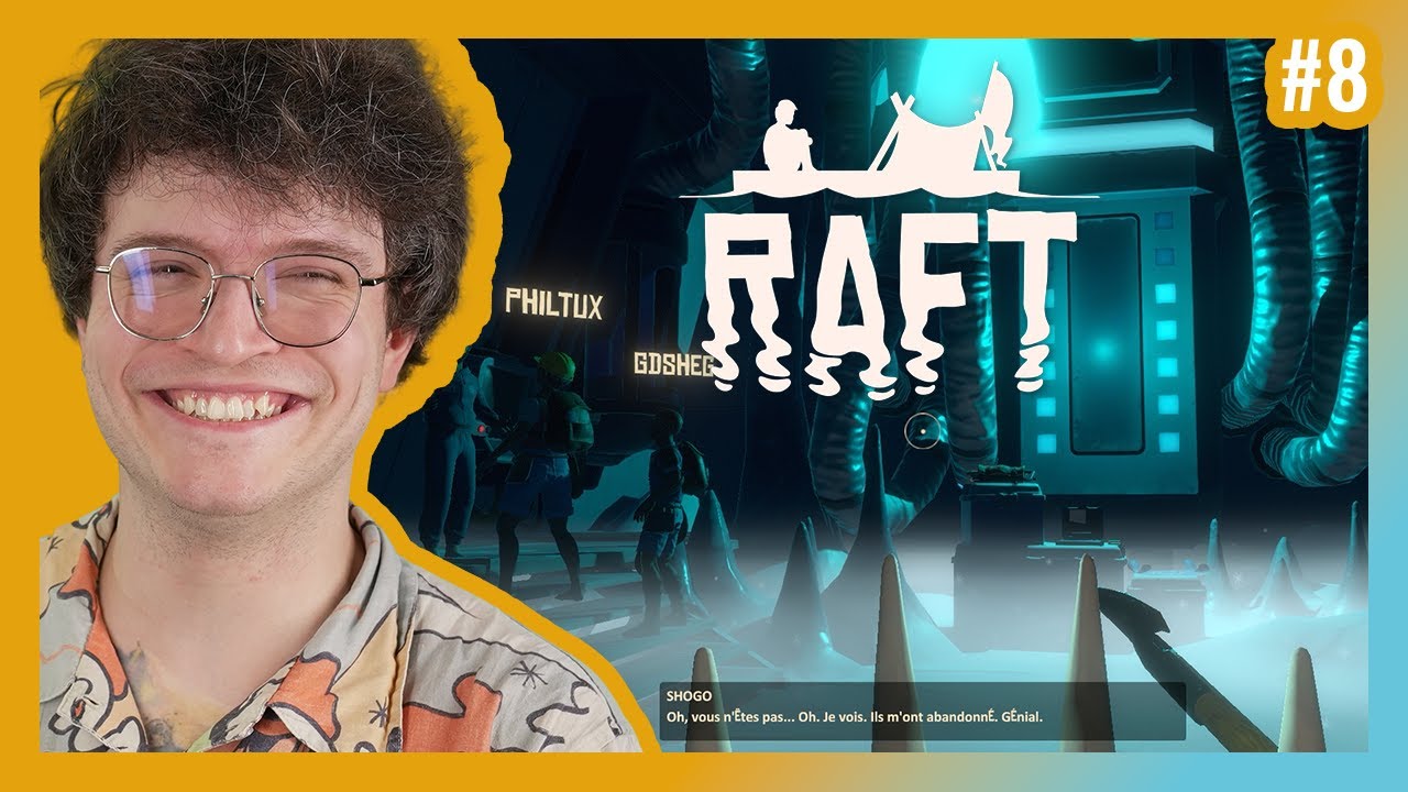 Raft | ÉPISODE 8 : ATTENTION AUX OURS ! #enguytv #enguy | Let's Play #8