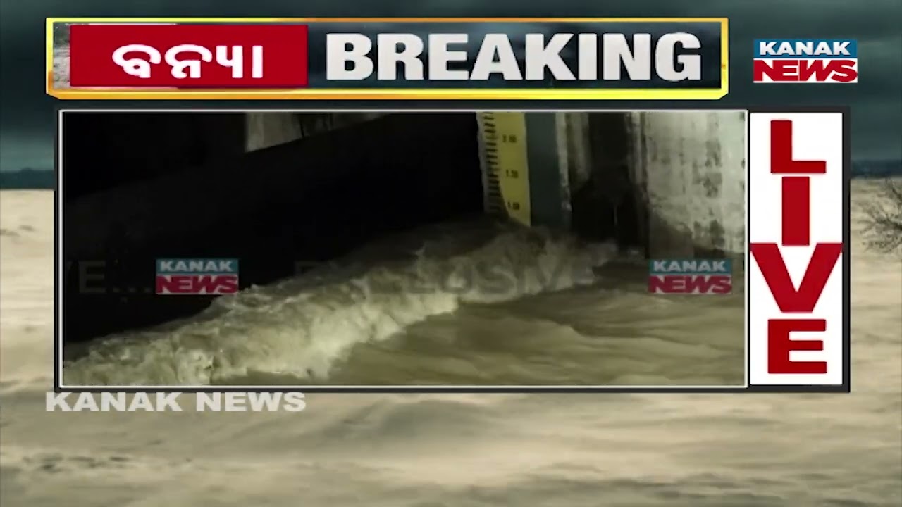Odisha Flood News | Naraj Water Level Increases as Rain Continues in Cuttack