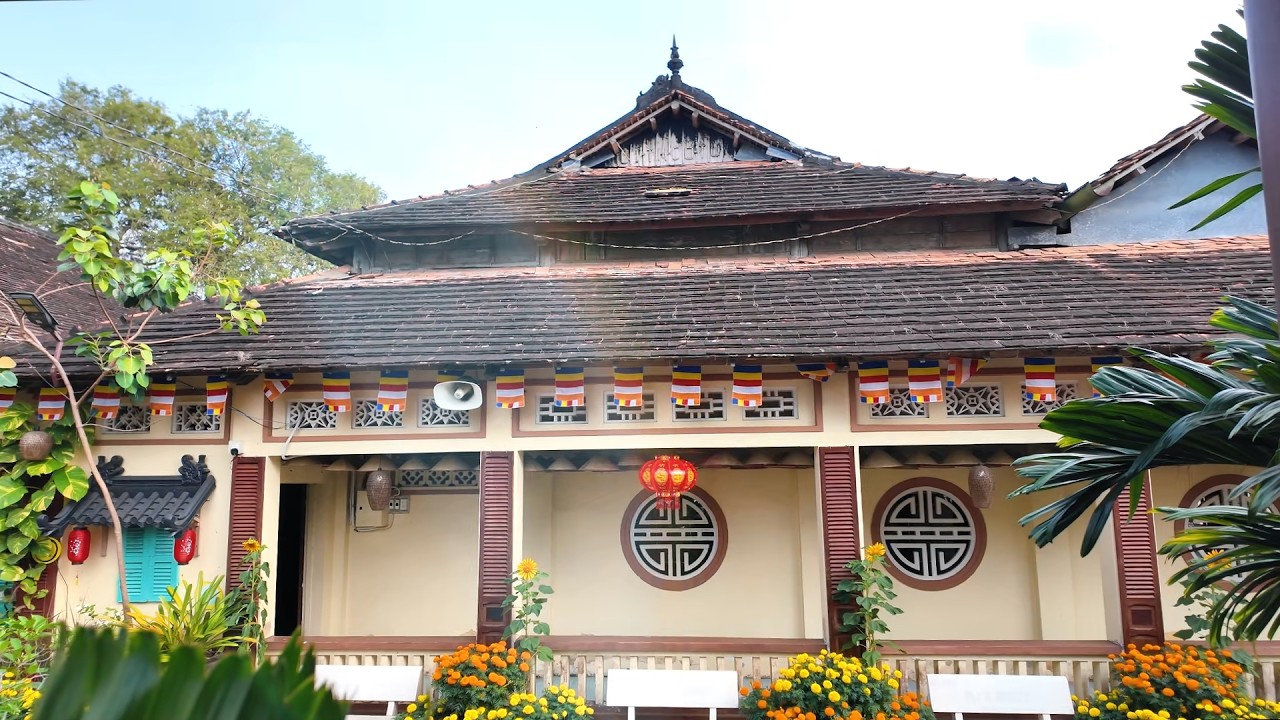 LỄ PHẬT ĐẦU NĂM CHÙA LINH THỨU XÃ LẤP VÒ TỈNH ĐỒNG THÁP