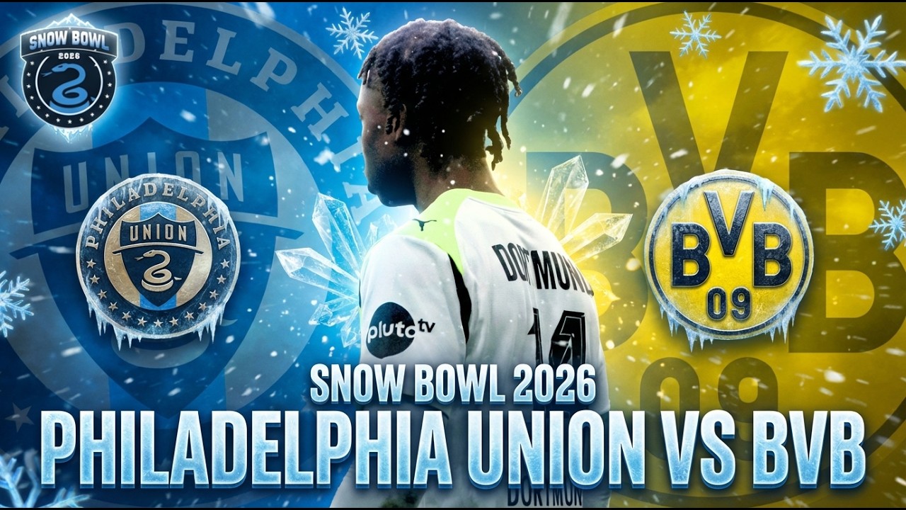 Snow Bowl | Philadelphia Union vs. Borussia Dortmund | U-15 | Full Match Highlights