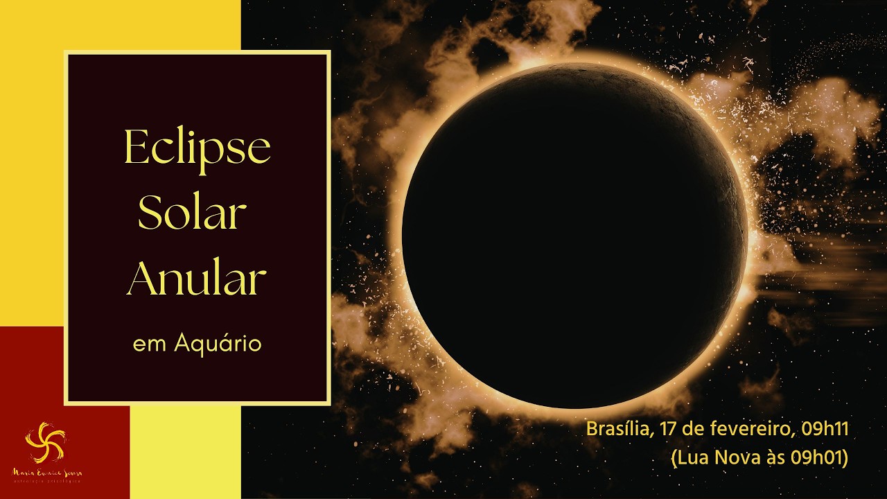 Metamorfoses Radicais - Eclipse solar Anular em Aquário