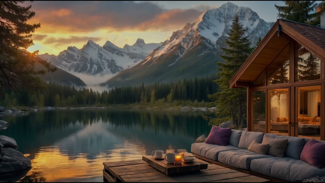 Lakeside Sunset Jazz | Chill Vibes for a Vacation Evening
