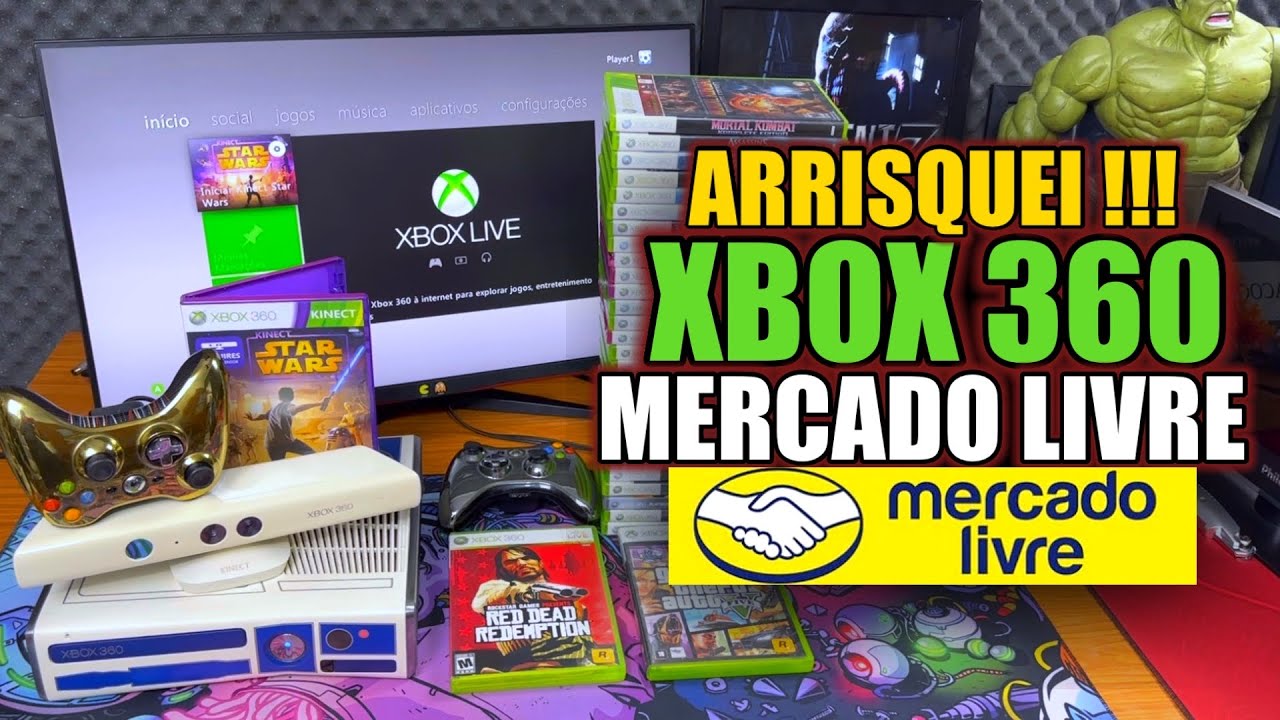 COMPREI XBOX 360 DO MERCADO LIVRE CAI NO GOLPE ??