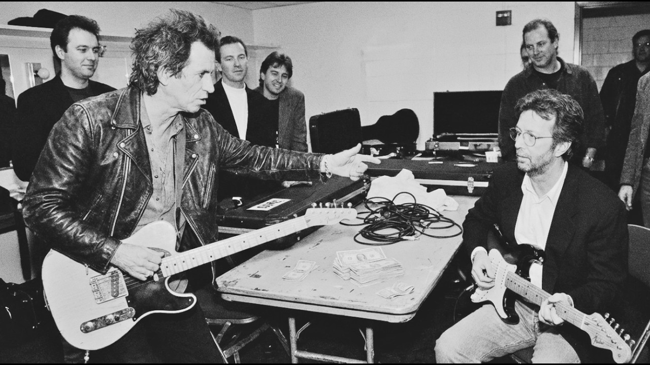Keith Richards Challenged Eric Clapton to Write a Riff in 8 Minutes — The Result Was INSANE