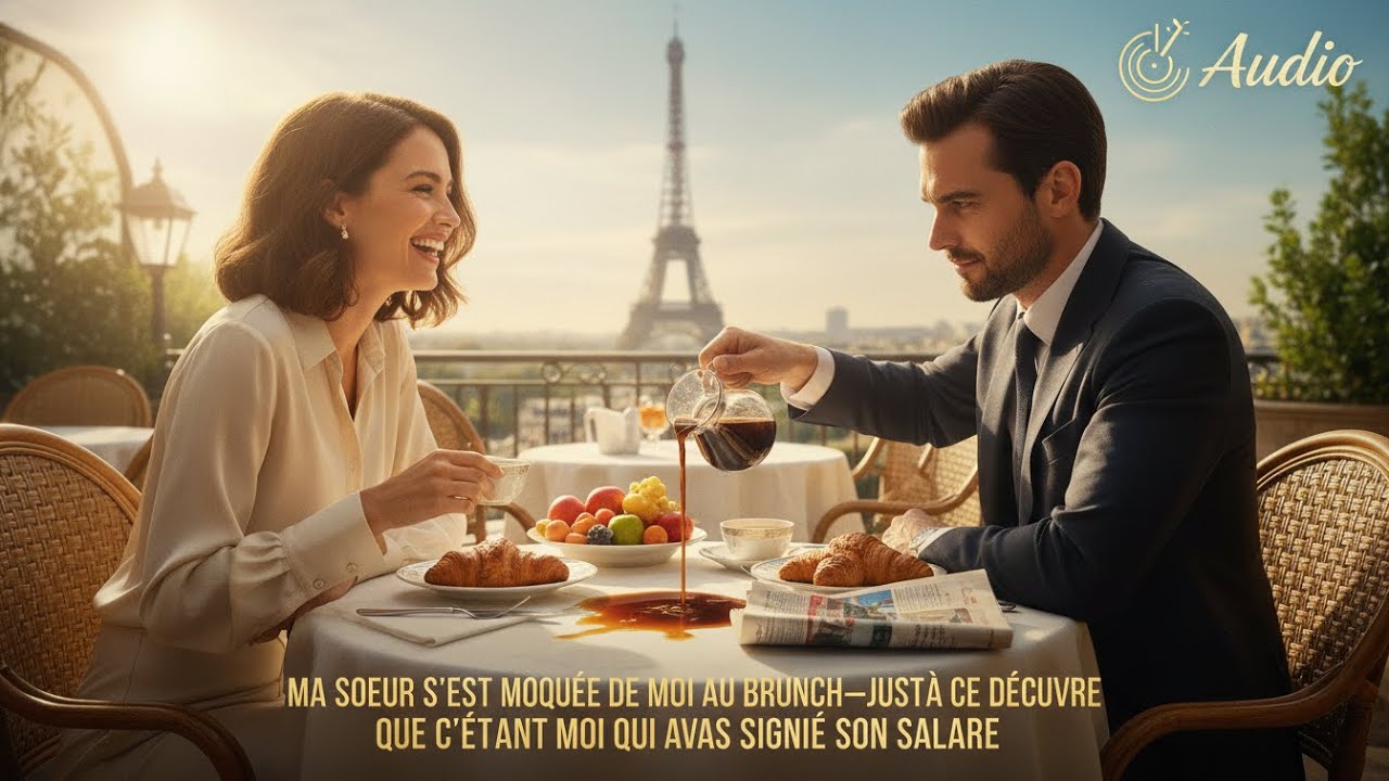 MA SŒUR S’EST MOQUÉE DE MOI AU BRUNCH—JUSQU’À CE QU’ELLE DÉCOUVRE QUE J’ÉTAIS CELUI QUI SIGNIAIT SON
